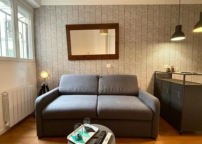 Апартаменты Elegant - 2 Guests - 2 Min Walk From Metro Париж